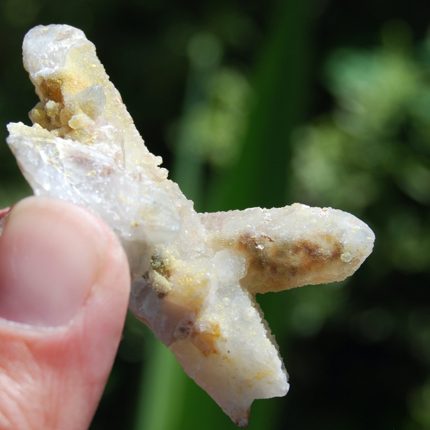 Fairy Quartz Crystal Point Sparkling Spirit Quartz Cluster from South Africa