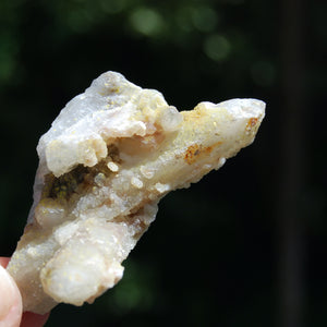Fairy Quartz Crystal Point Sparkling Spirit Quartz Cluster from South Africa