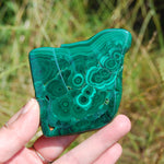 Stunning AAA Natural Malachite Crystal Polished Gemstone Slab 