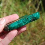 Stunning AAA Natural Malachite Crystal Polished Gemstone Slab 
