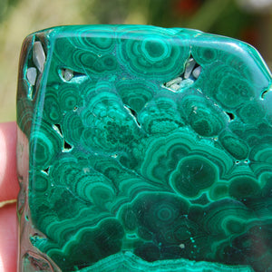 Stunning AAA Natural Malachite Crystal Polished Gemstone Slab 