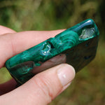 Stunning AAA Natural Malachite Crystal Polished Gemstone Slab 