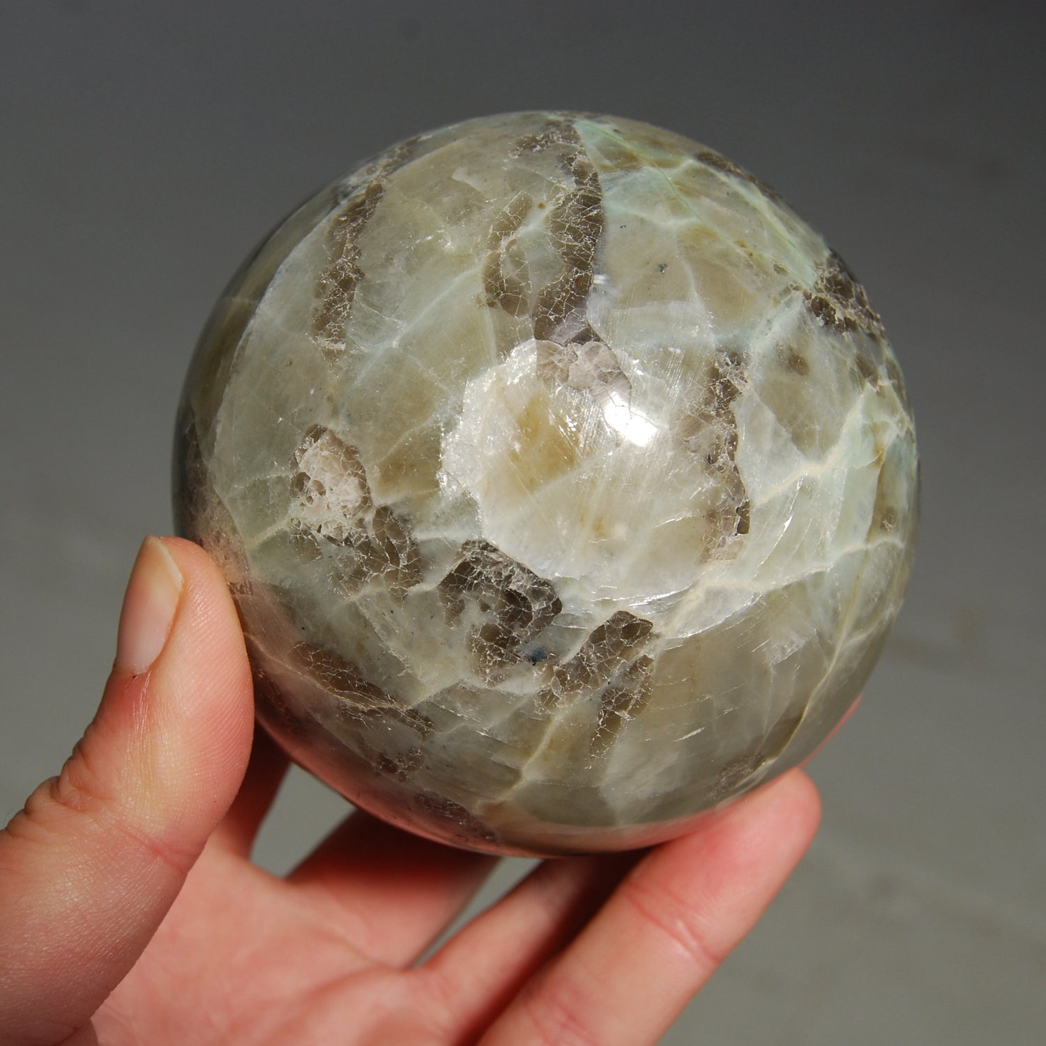 Large Garnierite Crystal Sphere Polished Crystal Ball