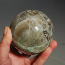 Load image into Gallery viewer, Large Garnierite Crystal Sphere Polished Crystal Ball
