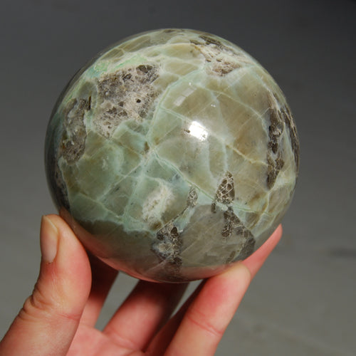 Large Garnierite Crystal Sphere Polished Crystal Ball