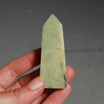 Green Chrysoprase Crystal Tower 80g 2"