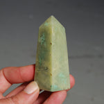 Green Chrysoprase Crystal Tower 80g 2"