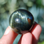 Blue Tiger's Eye Crystal Sphere