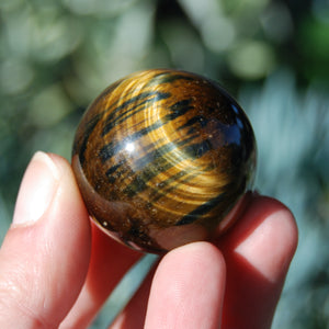 Blue Tiger's Eye Crystal Sphere