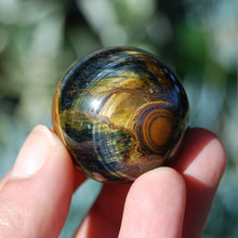 Load image into Gallery viewer, Blue Tiger&#39;s Eye Crystal Sphere

