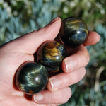 Blue Tiger's Eye Crystal Sphere