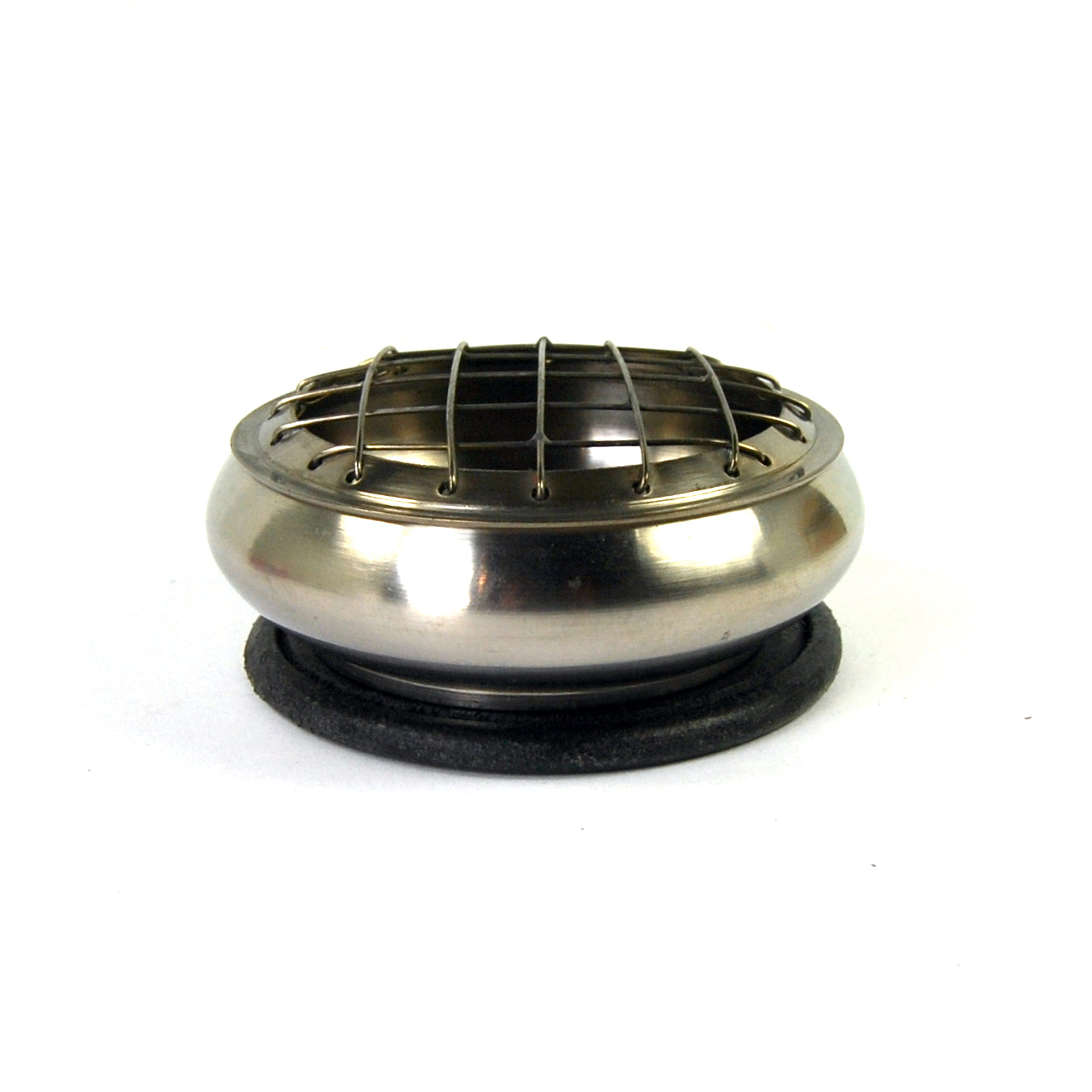 Simple Silver Resin Incense Burner