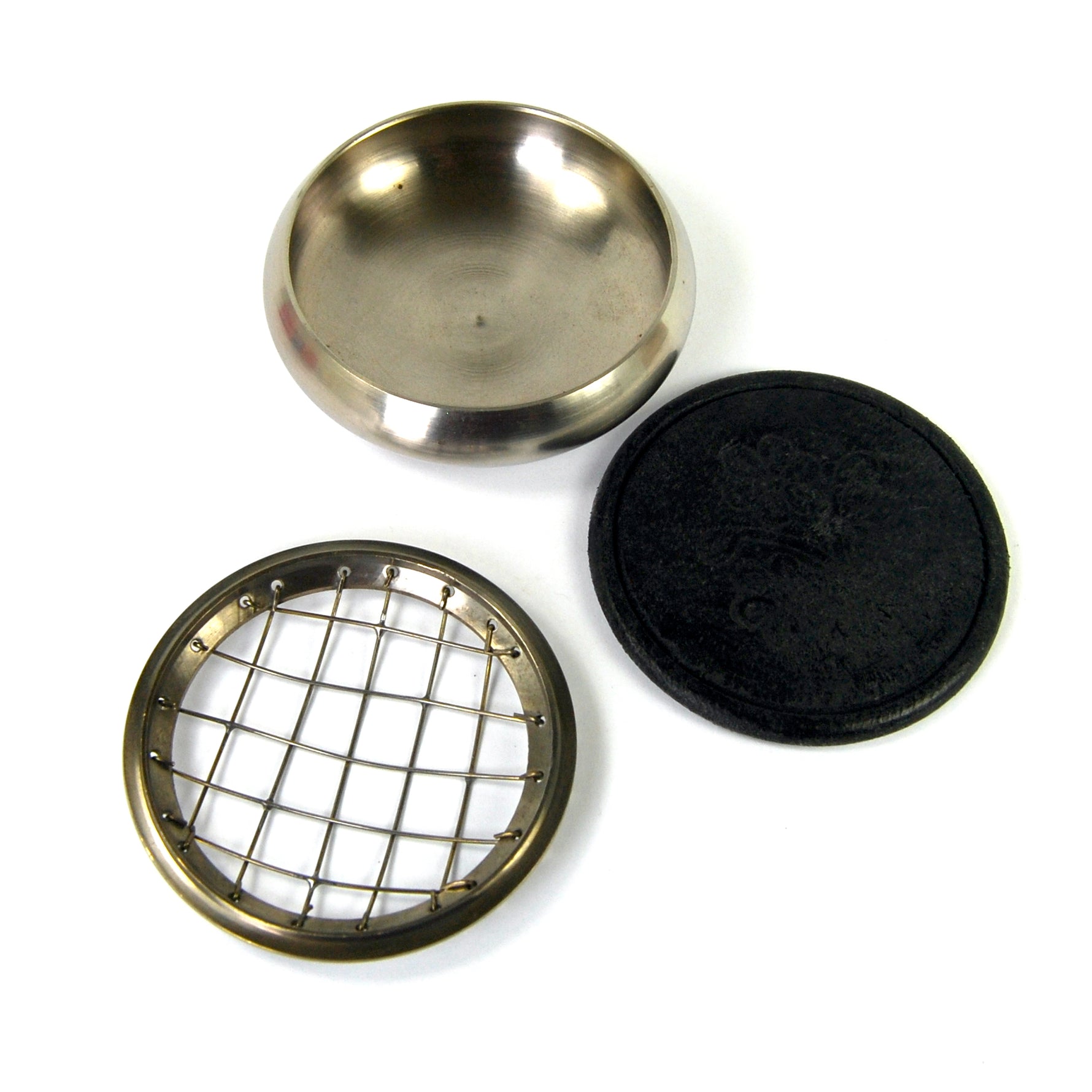 Simple Silver Resin Incense Burner