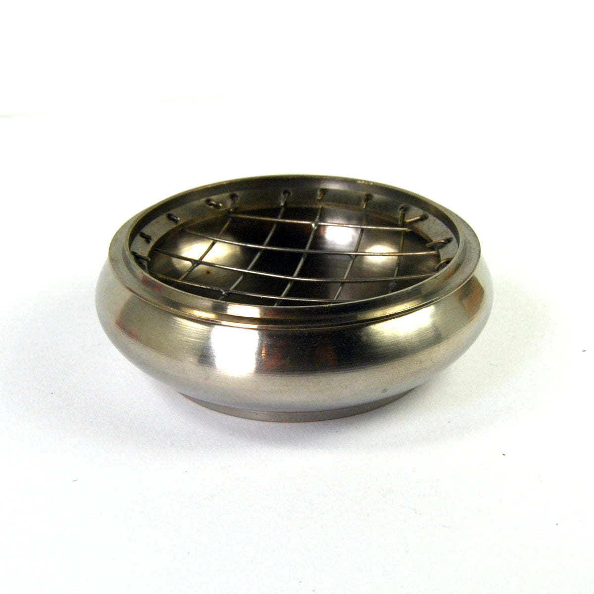 Simple Silver Resin Incense Burner