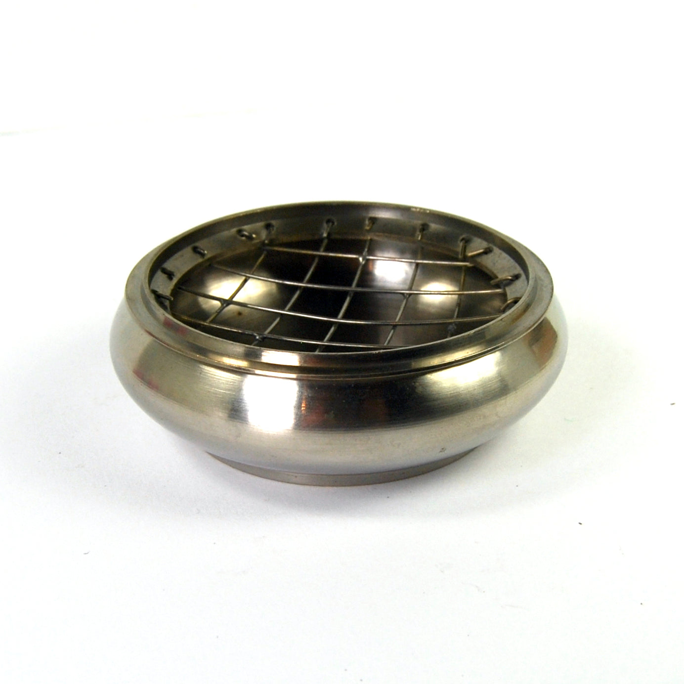 Simple Silver Resin Incense Burner