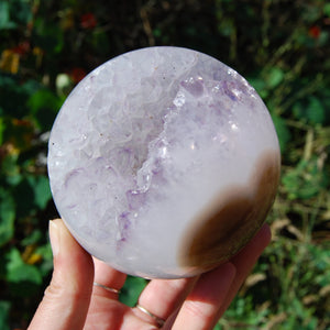 Amethyst Geode Crystal Sphere