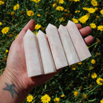 Peruvian Pink Opal Crystal Towers 