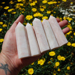 Peruvian Pink Opal Crystal Towers 