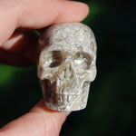 Laguna Lace Agate Carved Crystal Skull