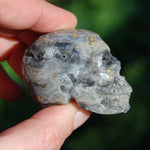 Ocean Jasper Carved Crystal Skull 