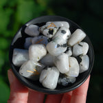 Rainbow Moonstone Crystal Rune Stone Set, Crystal Rune Stones