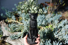 Load image into Gallery viewer, Black Jade Bastet Cat Crystal Carving

