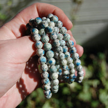 Load image into Gallery viewer, K2 Stone Beaded Power Bracelet 8mm Natural Gemstone Beads
