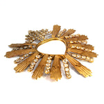 Jeweled Sacred Heart Ex Voto Accent Mirror