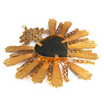 Jeweled Sacred Heart Ex Voto Accent Mirror