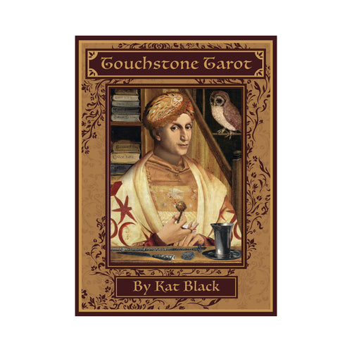 Touchstone Tarot Card and Book Set by Kat Black Baroque Style Tarot Deck