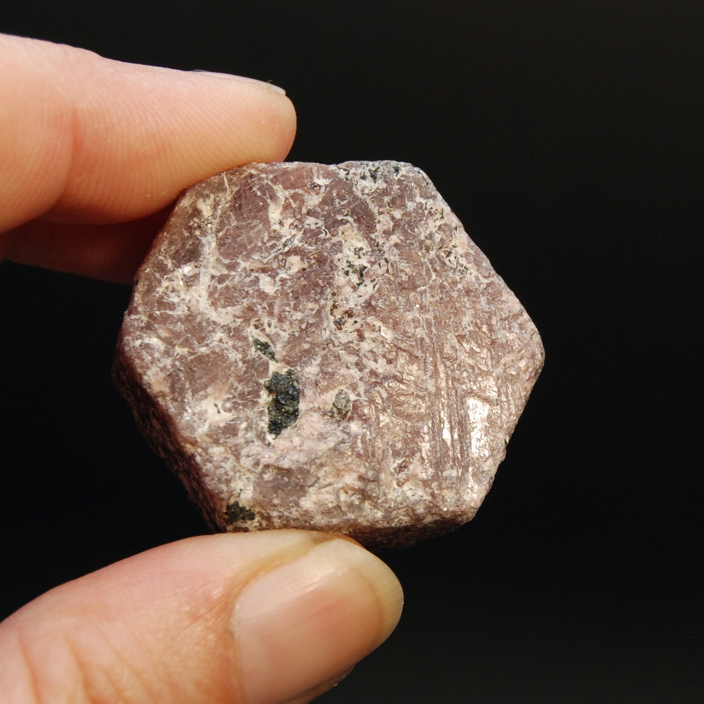 Raw Ruby Corundum Crystal