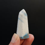 Blue Trolleite Quartz Crystal Tower