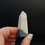 Blue Trolleite Quartz Crystal Tower