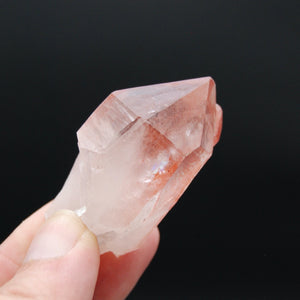 Strawberry Pink Lemurian Seed Quartz Crystal Starbrary