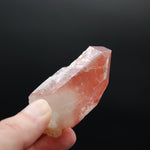 Strawberry Pink Lemurian Seed Quartz Crystal Starbrary