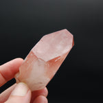 Strawberry Pink Lemurian Seed Quartz Crystal Starbrary