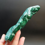 Malachite Chrysocolla Freeform Polished Crystal, Congo