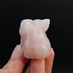 Rose Quartz Crystal Rabbit