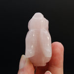 Rose Quartz Crystal Rabbit
