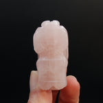 Rose Quartz Crystal Rabbit