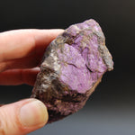 Raw Purpurite Crystal, Heterosite Mineral Specimen, Namibia
