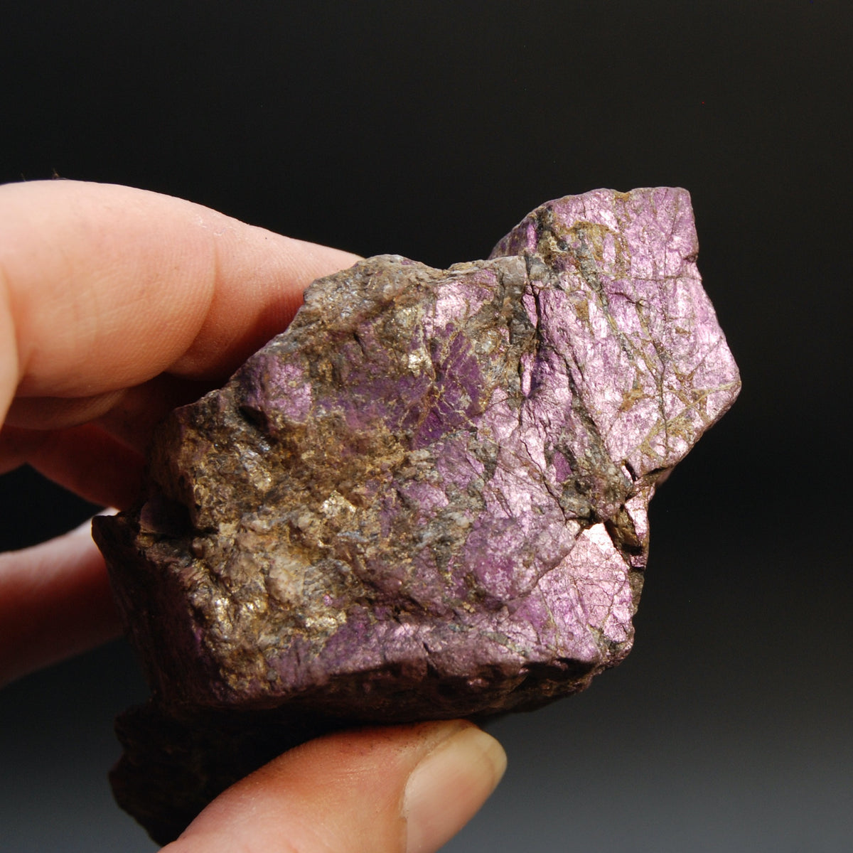 Raw Purpurite Crystal, Heterosite Mineral Specimen, Namibia
