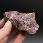 Raw Purpurite Crystal, Heterosite Mineral Specimen, Namibia
