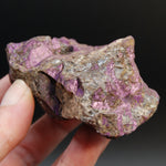 Raw Purpurite Crystal, Heterosite Mineral Specimen, Namibia