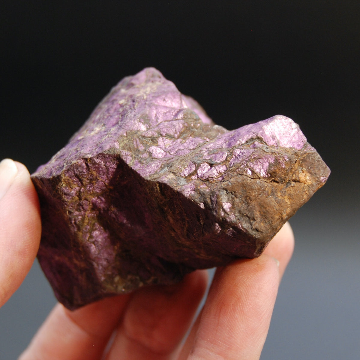 Raw Purpurite Crystal, Heterosite Mineral Specimen, Namibia