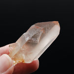 Pink Shadow Lemurian Seed Quartz Crystal