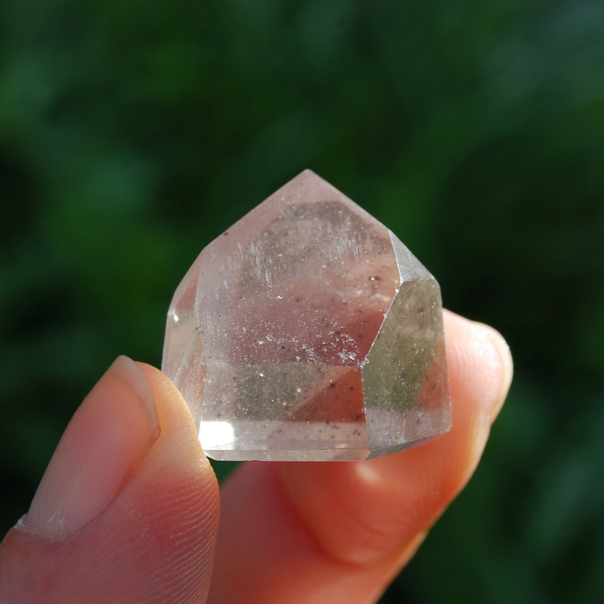 Pink Lithium Quartz Crystal Mini Tower