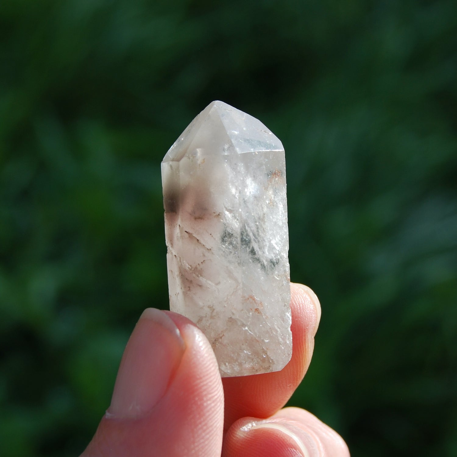 Pink Lithium Quartz Crystal Tower