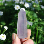 Yttrium Fluorite, Lavender Yttrium Fluorite Crystal Towers