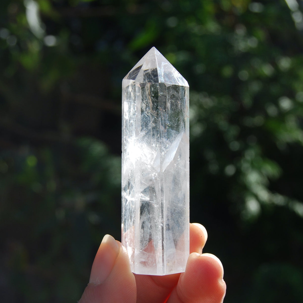 Clear Quartz Crystal Tower, Brazil